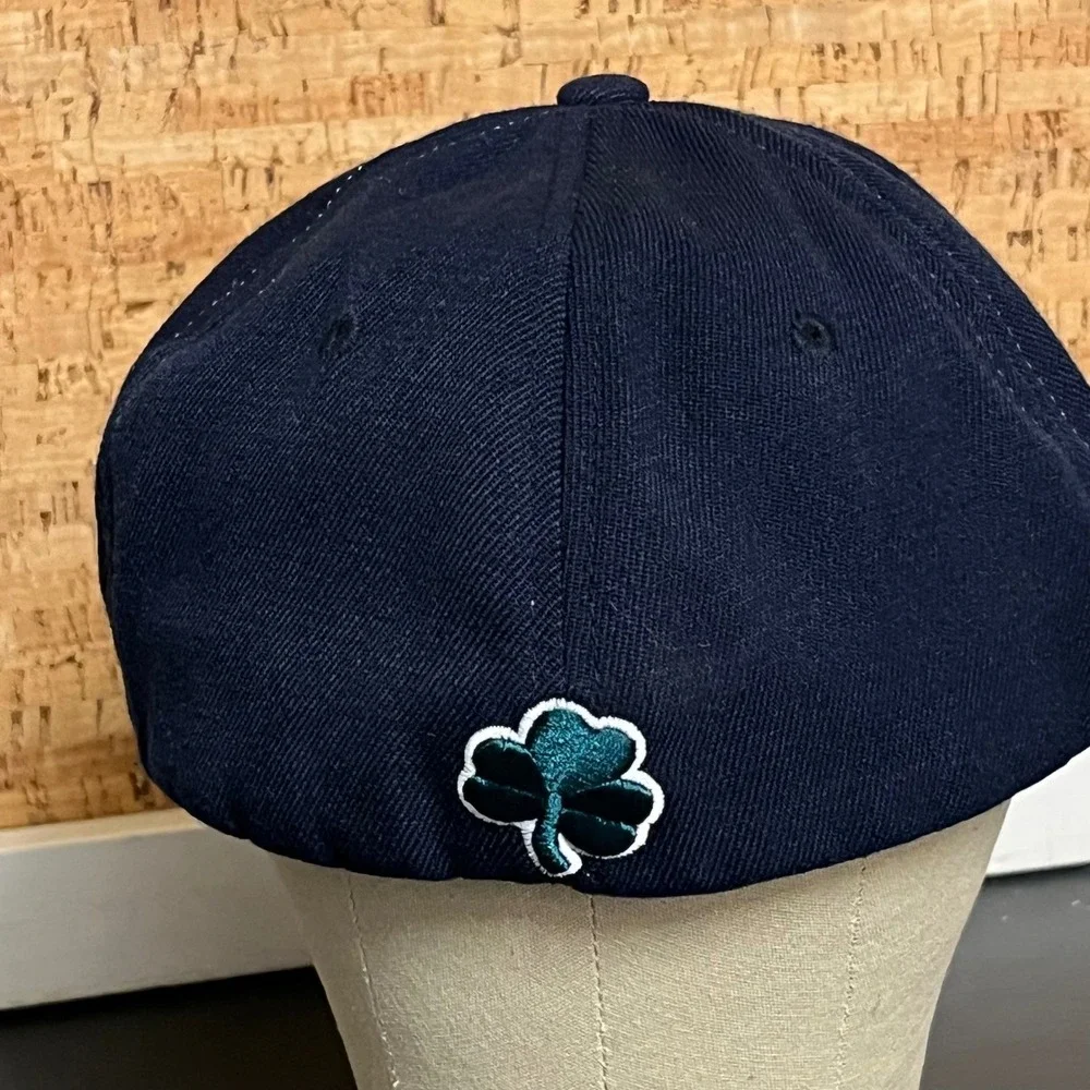Zephyr Notre Dame Fighting Irish Z-Fit Hat XL Navy White Golf Underbrim Cap